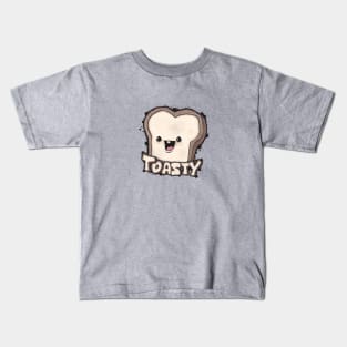 Toasty The Tasty Piece Of Toast Kids T-Shirt